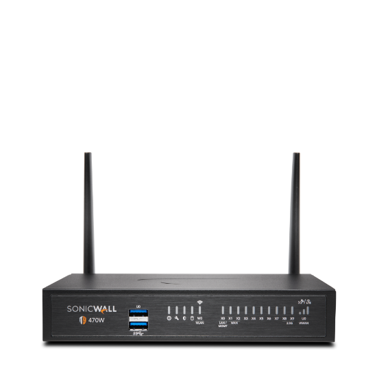 Picture of SonicWall TZ470 Wireless-AC INTL TotalSecure - Essential Edition