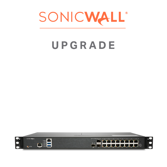 Picture of SonicWall NSa 2700 Promotional Tradeup with 3YR EPSS and CSE for 1 YR SIA - Basic (25 User) AND 1 YR SPA - Advanced (8 USER)